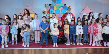 Çocuklar şenlikte sanatla ve eğlenceyle buluştu