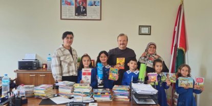 348 okula ulaşan kitap seferberliğiyle binlerce çocuğa umut oldu