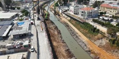 Antakya’da Ata Köprüsü’nde çalışmalar devam ediyor