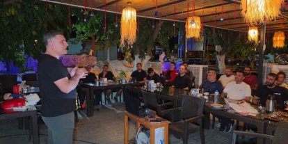 Motosiklet tutkunları ilkyardım eğitimi aldı