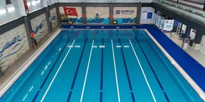 Gazi Mustafa Kemal Atatürk spor kompleksi kış sezonuna hazır