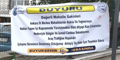 1,5 yıllık altyapı çilesinde apartmanları kanalizasyon suyu bastı: Mahalleli ABB ve ASKİ’ye seslendi