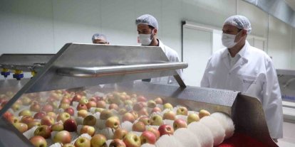 Korkuteli Yaş Meyve-Sebze Kurutma Entegre Tesisi üreticiye can suyu oluyor