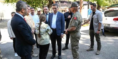 Vali Baruş, tarihi ve kültürel yapılarda incelemelerde bulundu