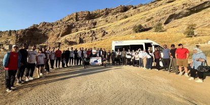 60 doğasever İncekaya Krateri’nde buluştu: Doğa, tarih ve spor bir arada