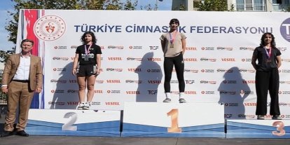 Mersinli sporcu Türkiye şampiyonu oldu