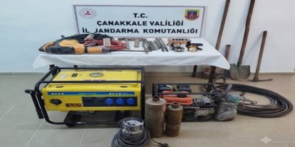 Çanakkale’de kaçakçılık operasyonu
