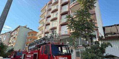 Antalya’da balkonda çıkan yangın korkuttu