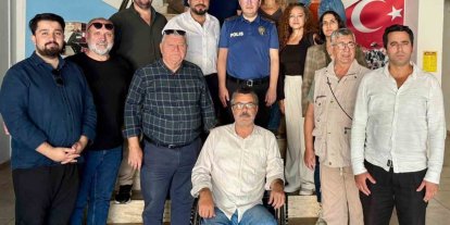 Bodrum Emniyet Müdürü Gökmen gazetecileri ağırladı