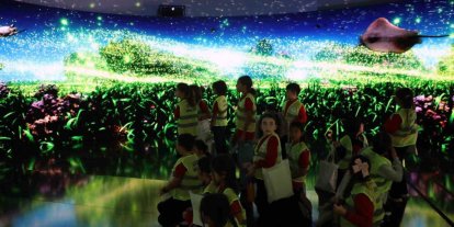 ‘Mavinin Derinlikleri’ öğrencilerle buluştu