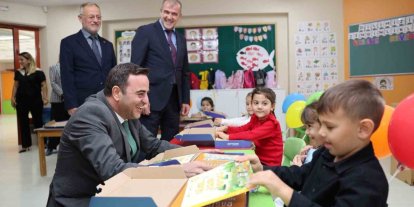 Başiskele’de anaokulu öğrencilerine eğitim seti