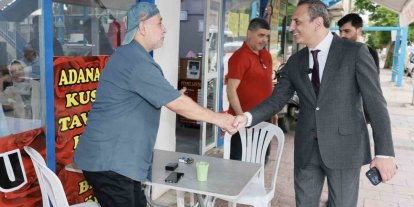 Başkan Vekili  Özünal, esnafın talep ve önerilerini dinledi