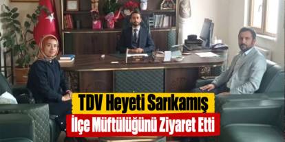 TDV Heyeti Sarıkamış İlçe Müftülüğünü Ziyaret Etti
