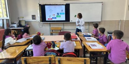 Nazilli’de ilkokul öğrencilerine ağız ve diş sağlığı eğitimi