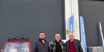 Baskan Beşer elektrikli araç tesisini gezdi