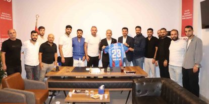Kovancılarspor’dan Başkan Alan’a destek