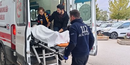 Kamyon kasasından düşen şahıs yaralandı