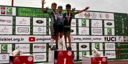Manisalı sporculardan Dağ Bisikleti Türkiye Şampiyonası’nda 15 madalya