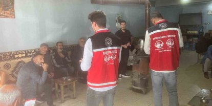 Muş’ta mobil sosyal hizmet aracıyla vatandaşlara bilgilendirme