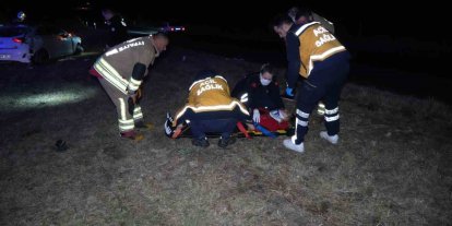 Edirne’de alkollü sürücünün kullandığı otomobil metrelerce savrularak taklalar attı: 1’i ağır 3 yaralı