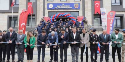 Simav İlçe Jandarma Komutanlığı’nın yeni hizmet binası açıldı