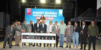 Kozan’da ikinci taziye evi ve Kur’an kursunun temeli atıldı