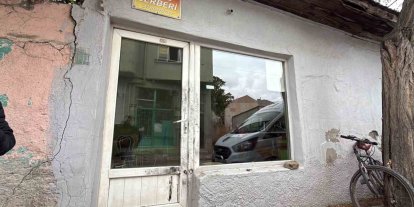 Eskişehir’de berber dükkanını kundaklama girişimi
