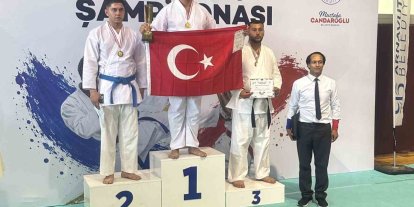 Sağlık personeli Akküç, dünya şampiyonu oldu