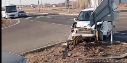 Kars’ta trafik kazası: 2 yaralı