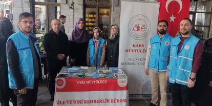 Kars İl Müftülüğünden Bilgilendirme Standı