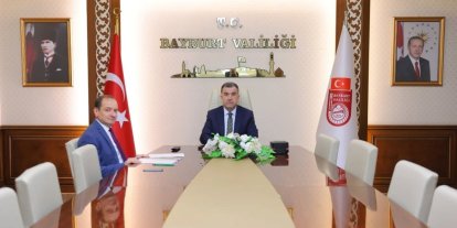 Vali Eldivan VKS toplantısına katıldı