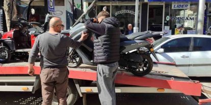 Zile’de tescilsiz ve plakasız motosikletlere sıkı denetim