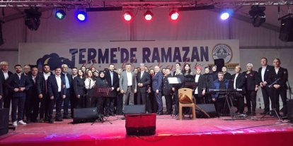 Terme’de "Kahramanlık Türküleri Konseri"