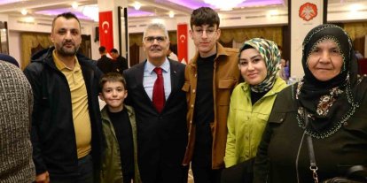 Vali Çelik, şehit aileleri ile bir araya geldi