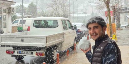 Denizli’de bahar ve kış aynı günde yaşandı