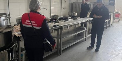 Tabldot yemek üretim tesislerinde denetim gerçekleştirildi