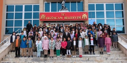 Gazi İlkokulu öğrencileri belediyeyi ziyaret etti