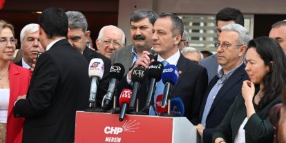 Mersin’de CHP’liler Ekrem İmamoğlu için toplandı