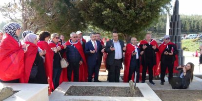 Bursalılardan şehit ecdada vefa