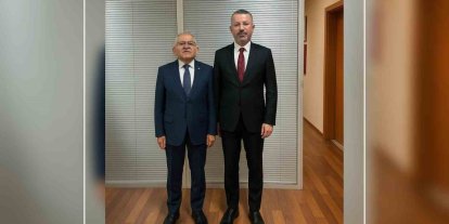 Rektör Kırışık, Başkan Büyükkılıç ile iş birliği görüşmesi yaptı