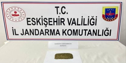 Eskişehir’de ilçeye uyuşturucu taşıyan 2 şüpheli yakalandı