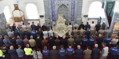Adıyaman’da şehit polisler için mevlit okutuldu