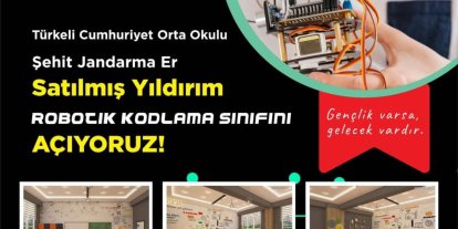 Türkeli’de robotik kodlama sınıfı açılıyor