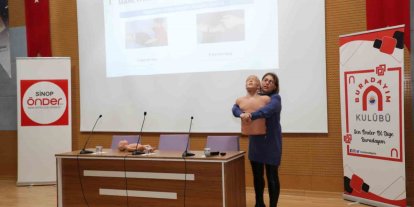 Sinop’ta hayat kurtaran konferans