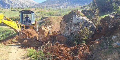 Onikişubat’ta yol çalışmaları