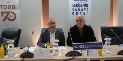 Eskişehir Sanayi Odası Nisan ayı meclis toplantısını gerçekleştirdi