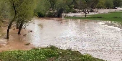 Kırıkkale’de kuvvetli sağanak: Dereler taştı, tarım arazileri zarar gördü