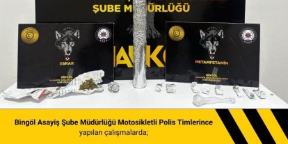 Bingöl’de uyuşturucuya geçit yok