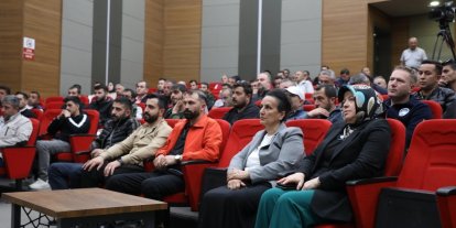 Melikgazi personeline trafik güvenliği eğitimi verildi
