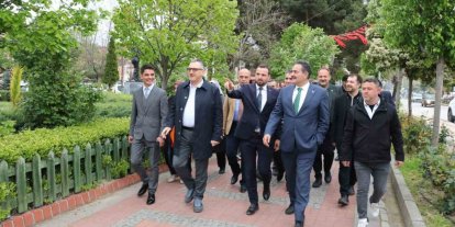 Milletvekillerinden Taşova’da yatırım incelemesi